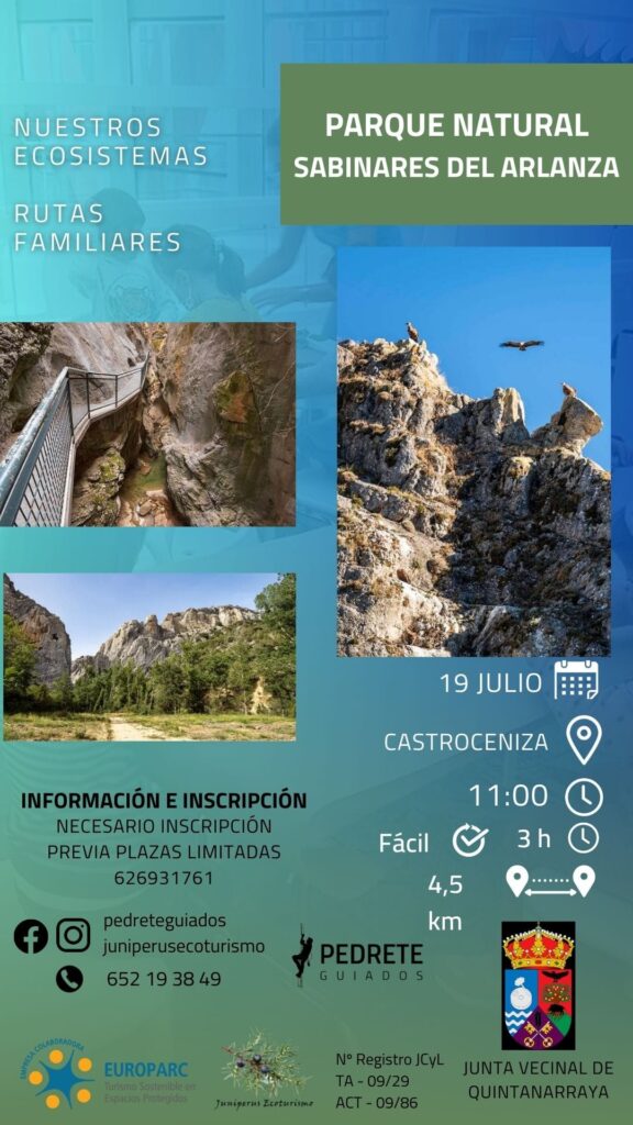 Ruta por el parque natural Sabinares del Arlanza