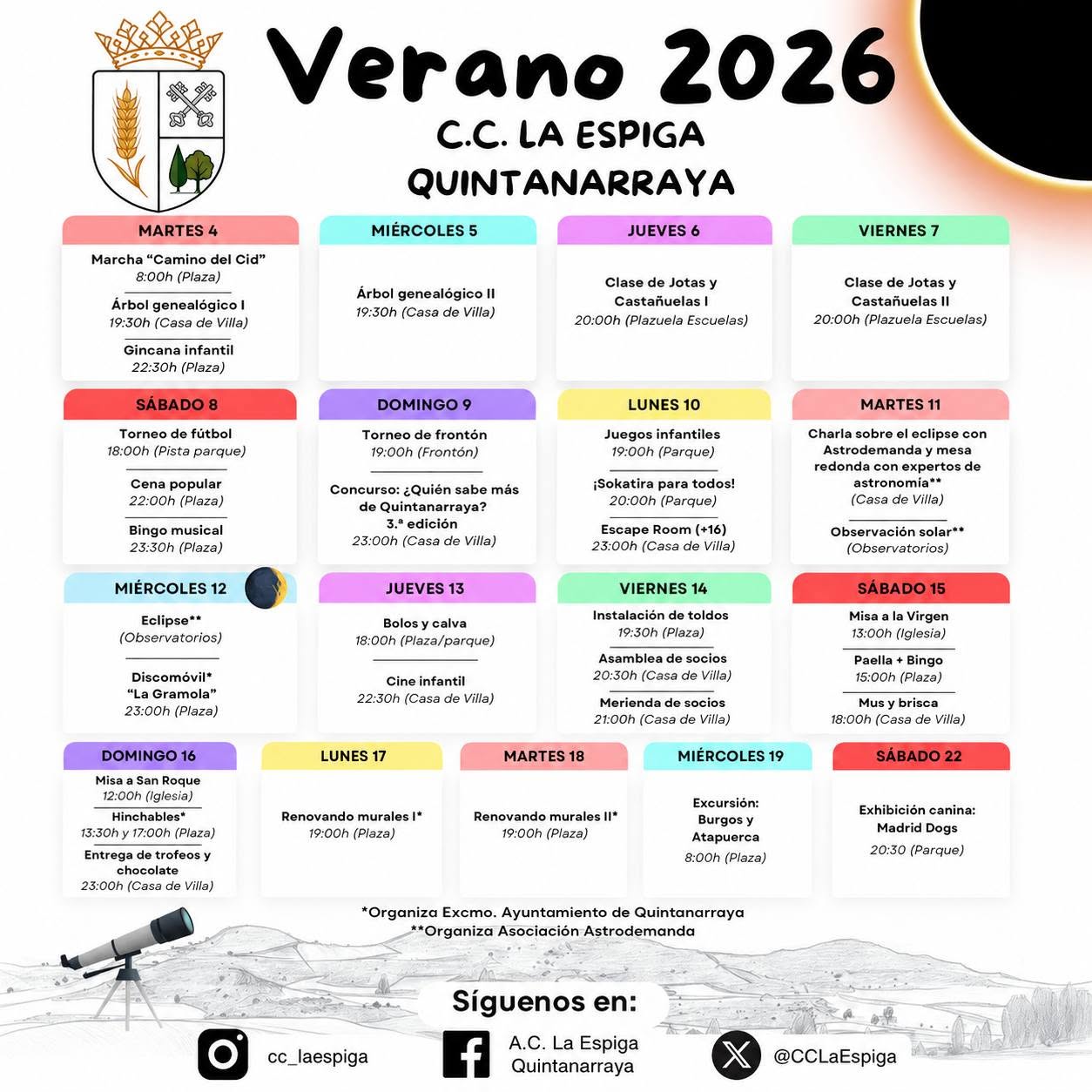 Verano Cultural 2026